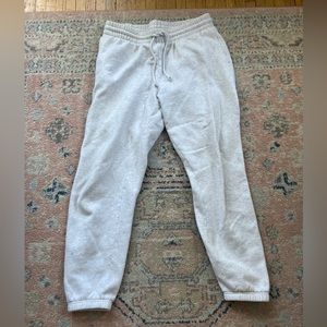 aritzia tna sweatpants size L